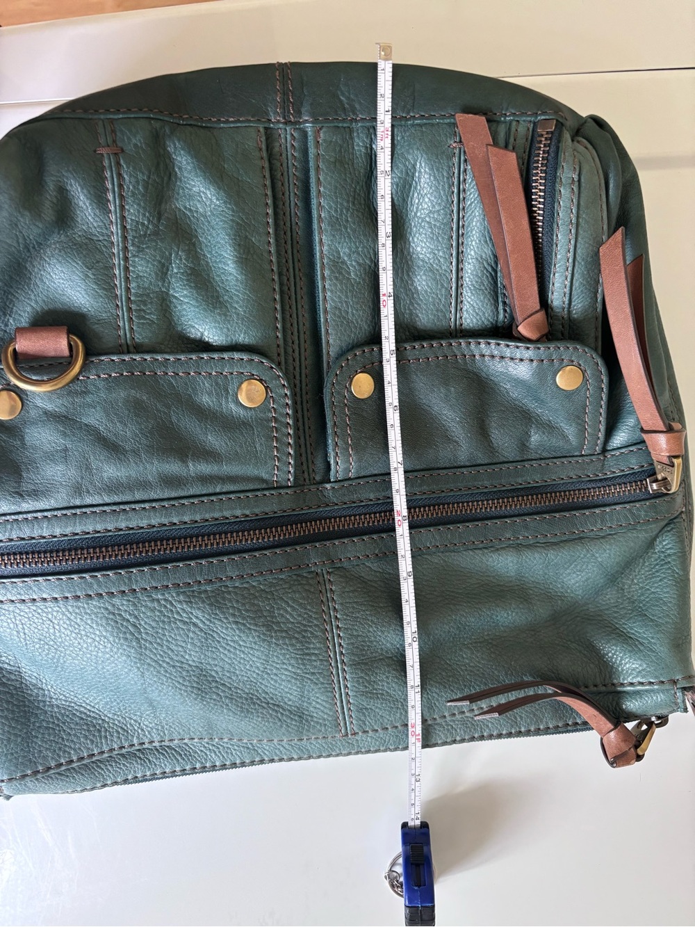 Fossil Morgan Cross Body Leather Handbag - Picture 4 of 5